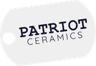 Patriot Ceramics dog tag logo